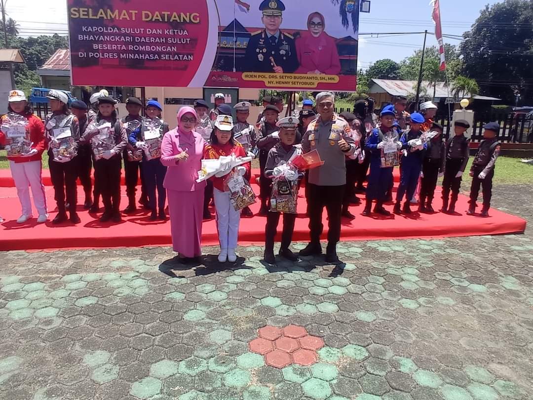 Kunjungi Polres Minsel, Kapolda Sulut Seriusi Persiapan Pengamanan Pemilu 2024