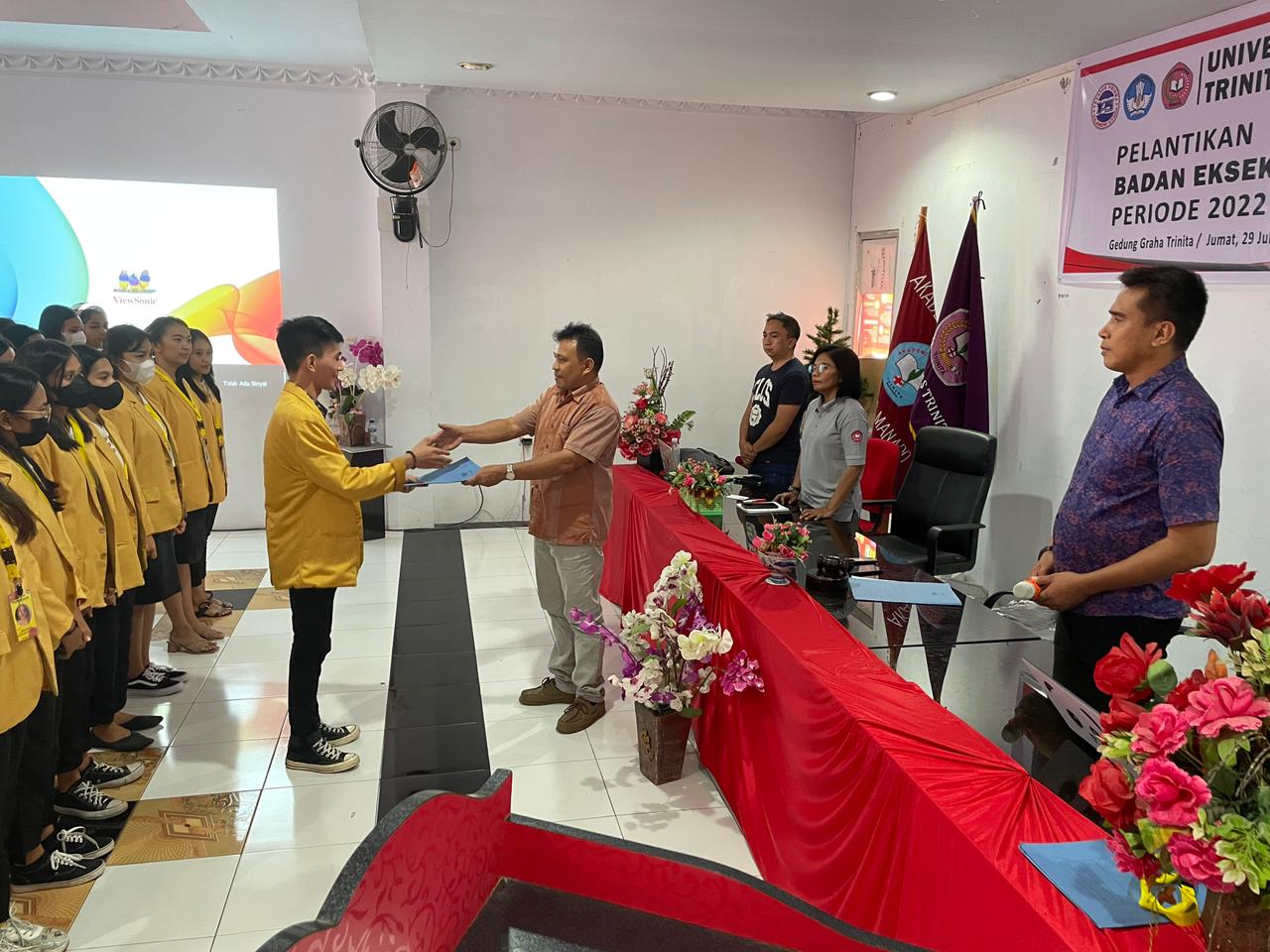 Resmi Dilantik, BEM Universitas Trinita Periode 2022-2023 Catat Sejarah