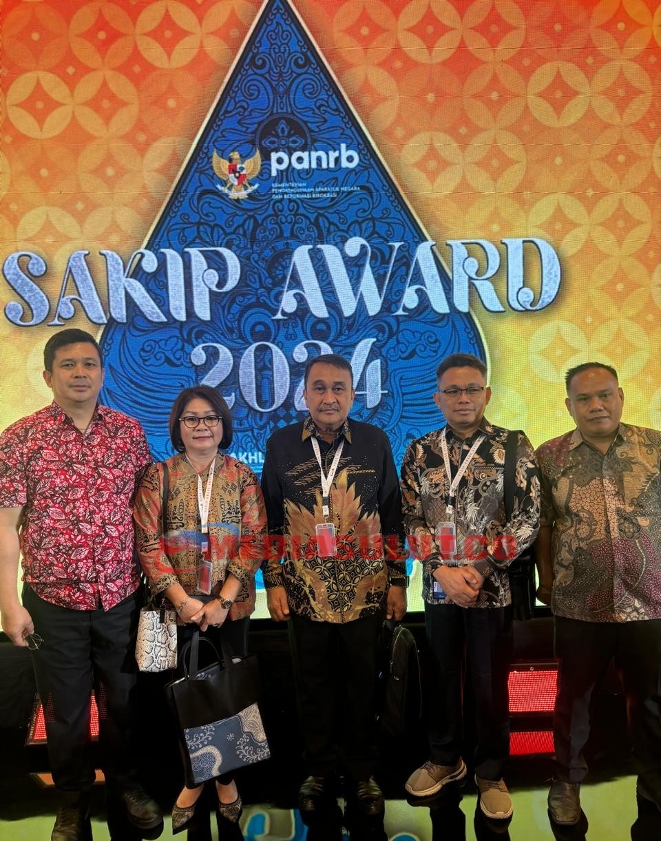 Pemkot Manado Raih Anugerah SAKIP 2024 Nasional, Nomor 1 di Sulut