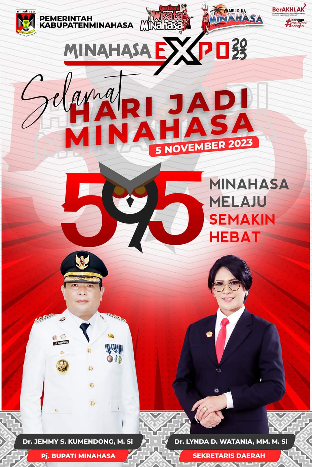 Ini Rangkuman 40 Hari Kerja Pj Bupati Jemmy Kumendong