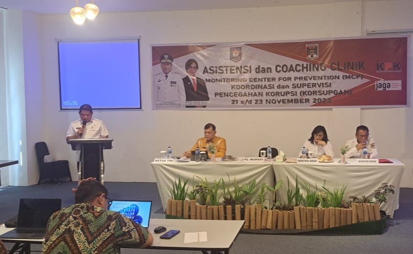 Buka MCP Korsupgah, Bupati Kumendong Pertegas Empat Komitmen Pemkab Minahasa
