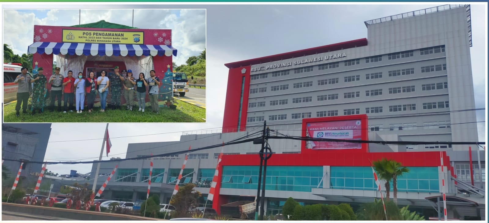 Pos Nataru Tersebar di Sulut, RSUD ODSK Siagakan Tim Kesehatan