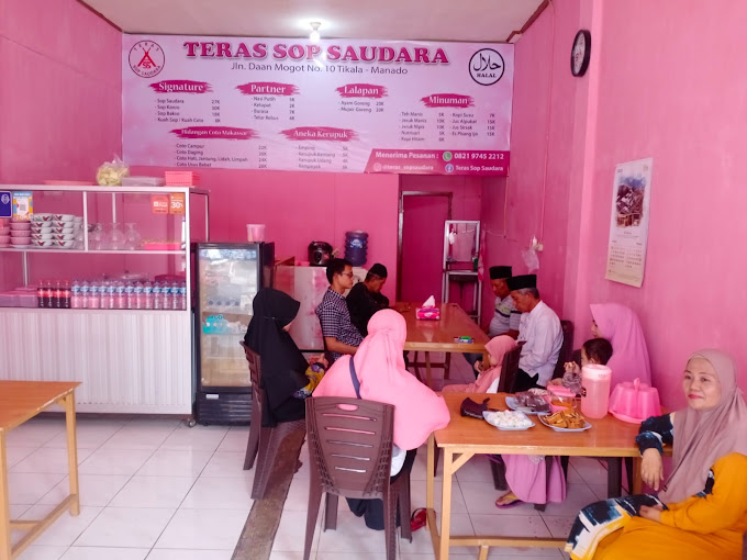 Sop Saudara H Amir Megamas, Kini Hadir Kembali di Kota Manado
