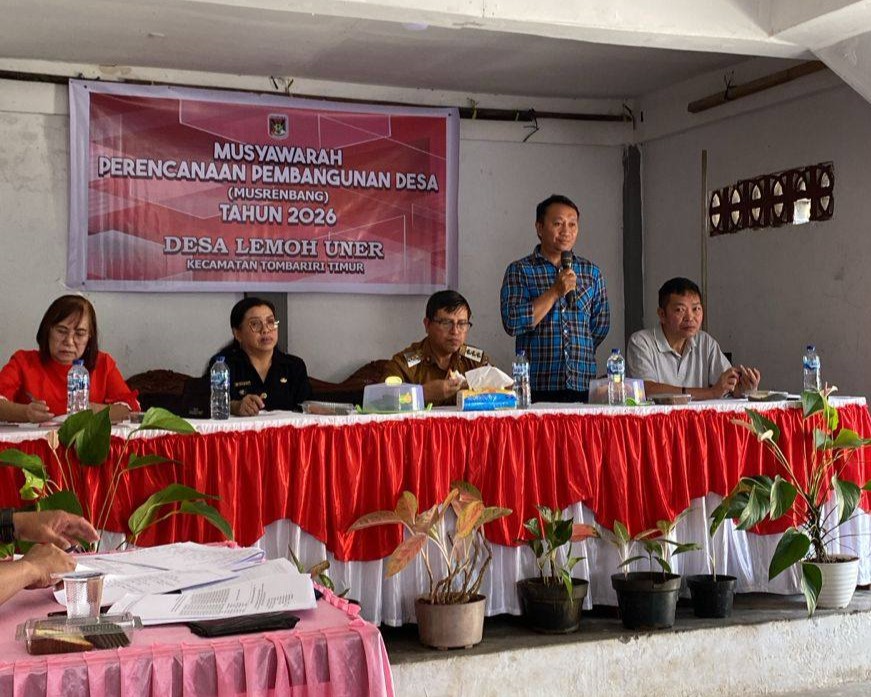 Gelar Musrenbang, Pemdes Lemoh Uner Tetapkan Program Prioritas 2026