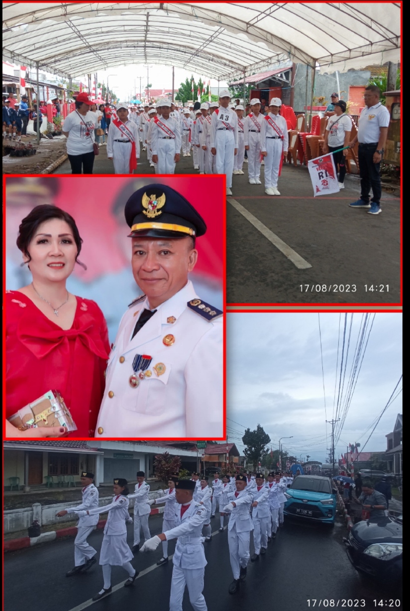Camat Roosevelty Kapoh Semangati  Germud Bangun Tomohon Barat 