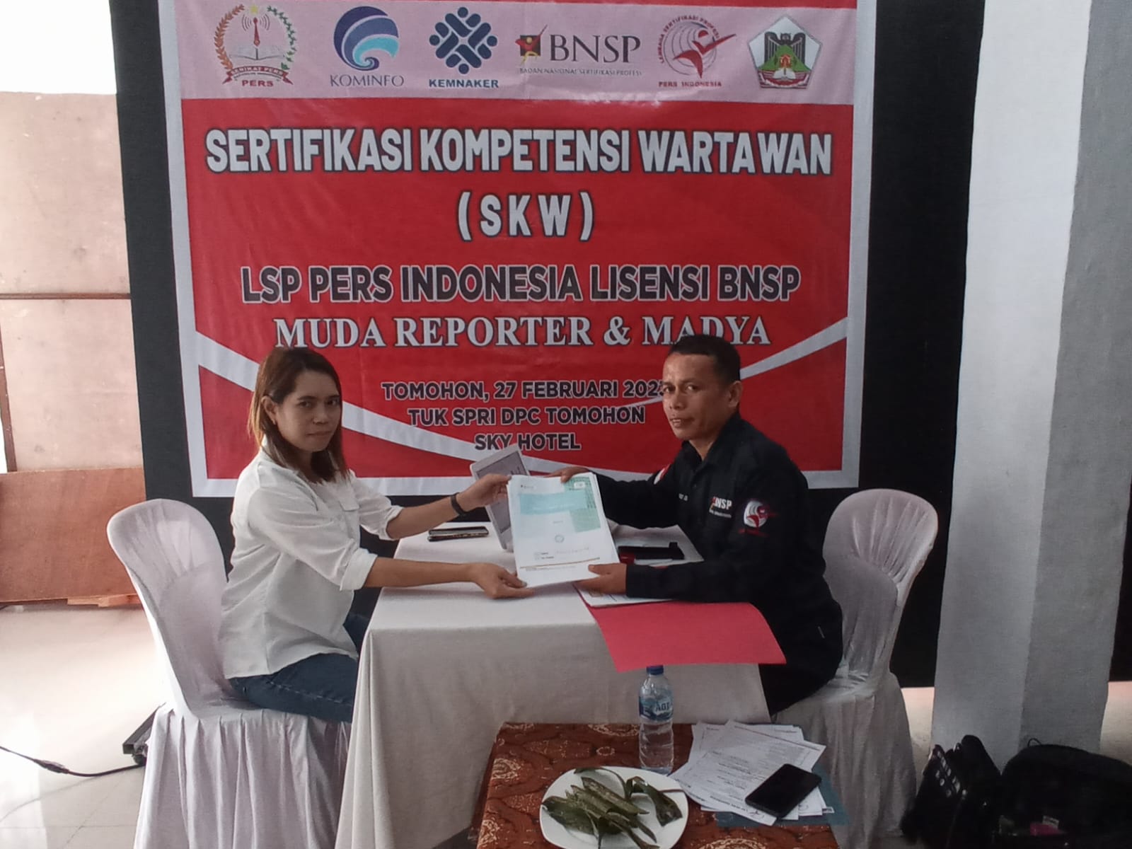 Berlisensi BNSP, SPRI Tomohon Sukses Gelar SKW Gelombang ke II