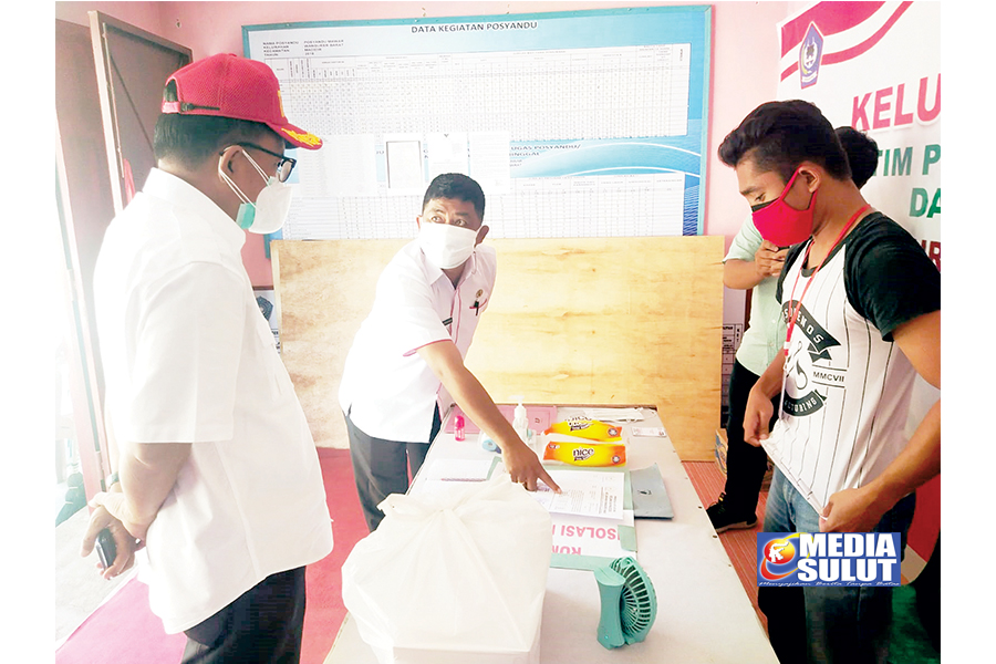 Mantiri Tinjau Kelurahan Zona Merah Covid-19