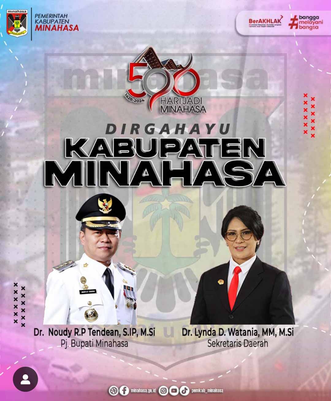 Perayaan Hari Jadi Minahasa ke 596 Sukses dan Meriah