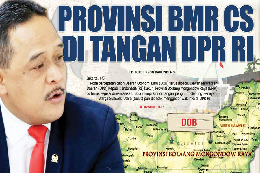 PROVINSI BMR CS DI TANGAN DPR RI