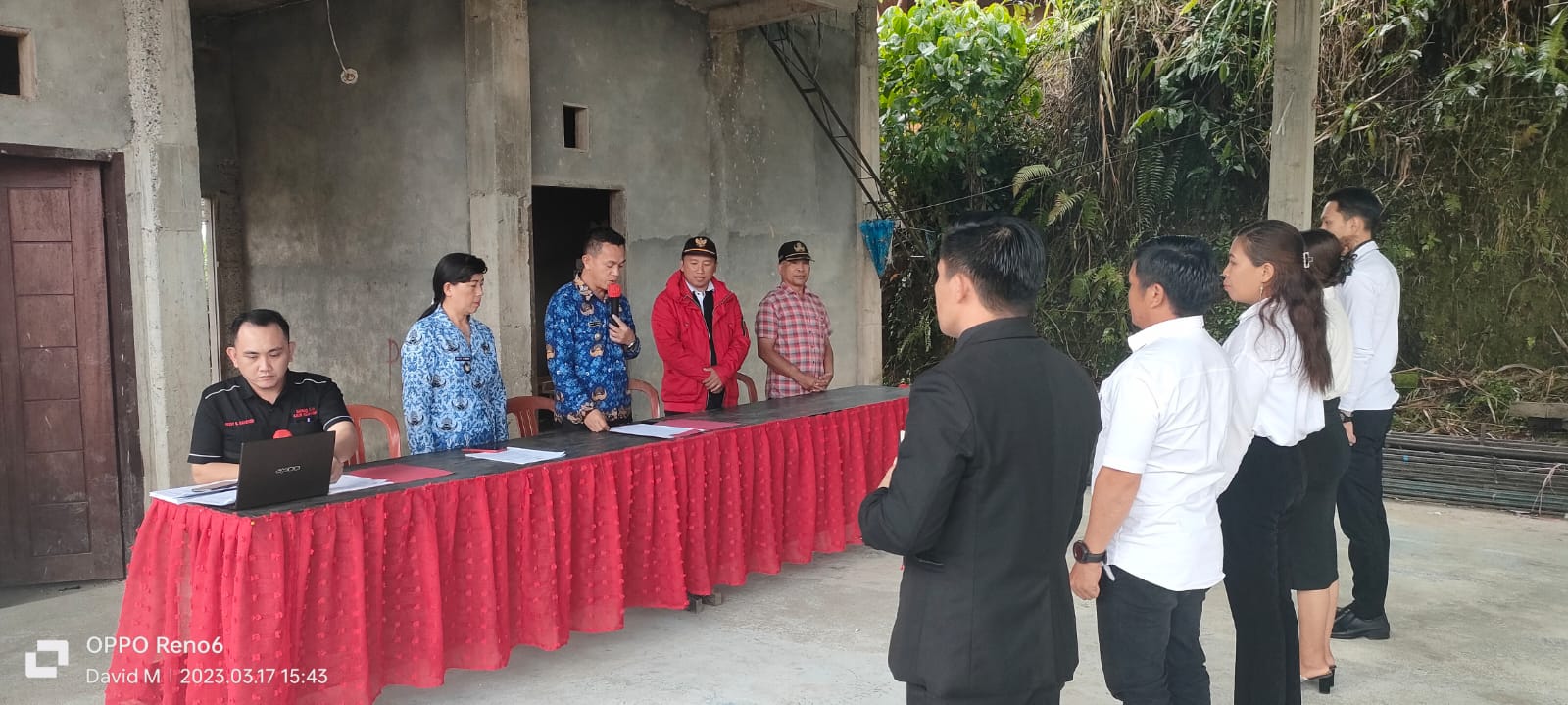 Lantik Empat Perangkat di Desa Mokobang, Begini Pesan Camat Modoinding