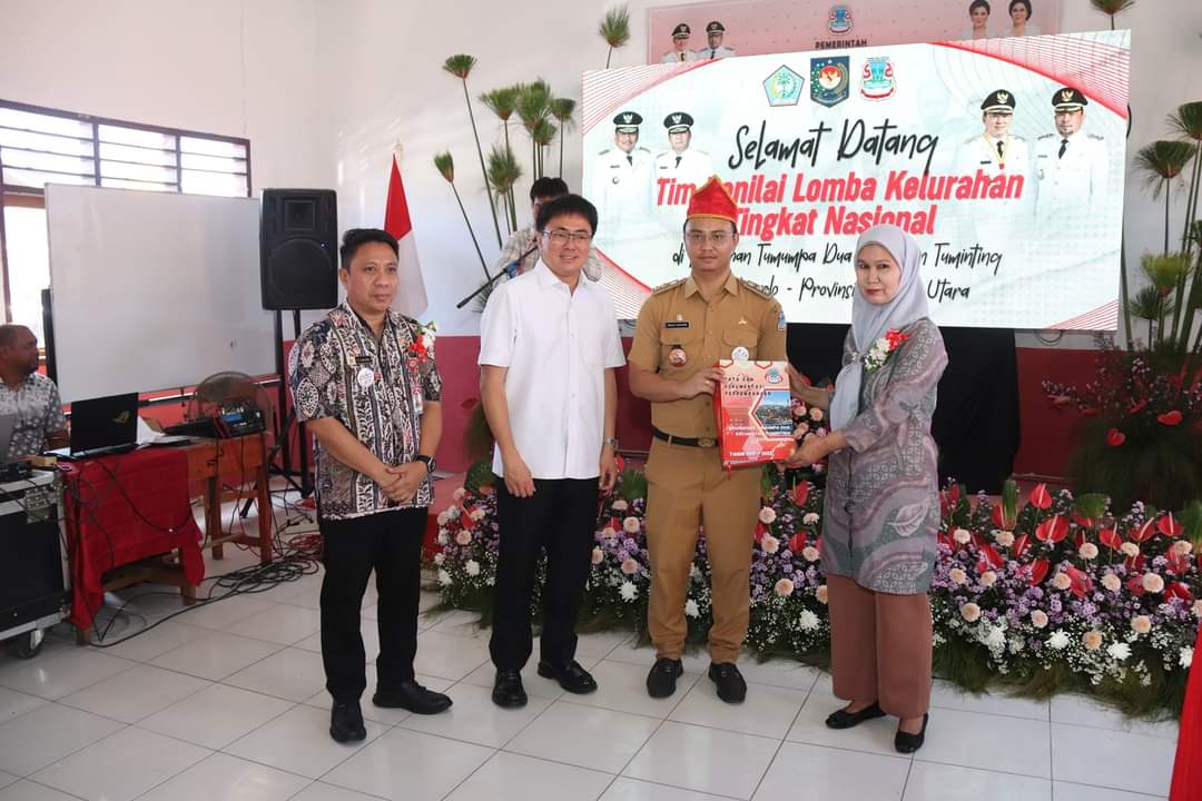 Walikota Pantau Kesiapan Kelurahan Tumumpa II Beserta Tim Penilai Pusat 