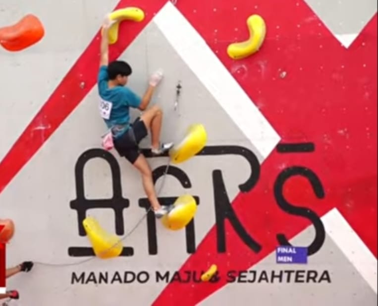 Putra Tri Ramadhani dan Nur Khalisha Gaet Juara Lead Piala Walikota Manado 2024