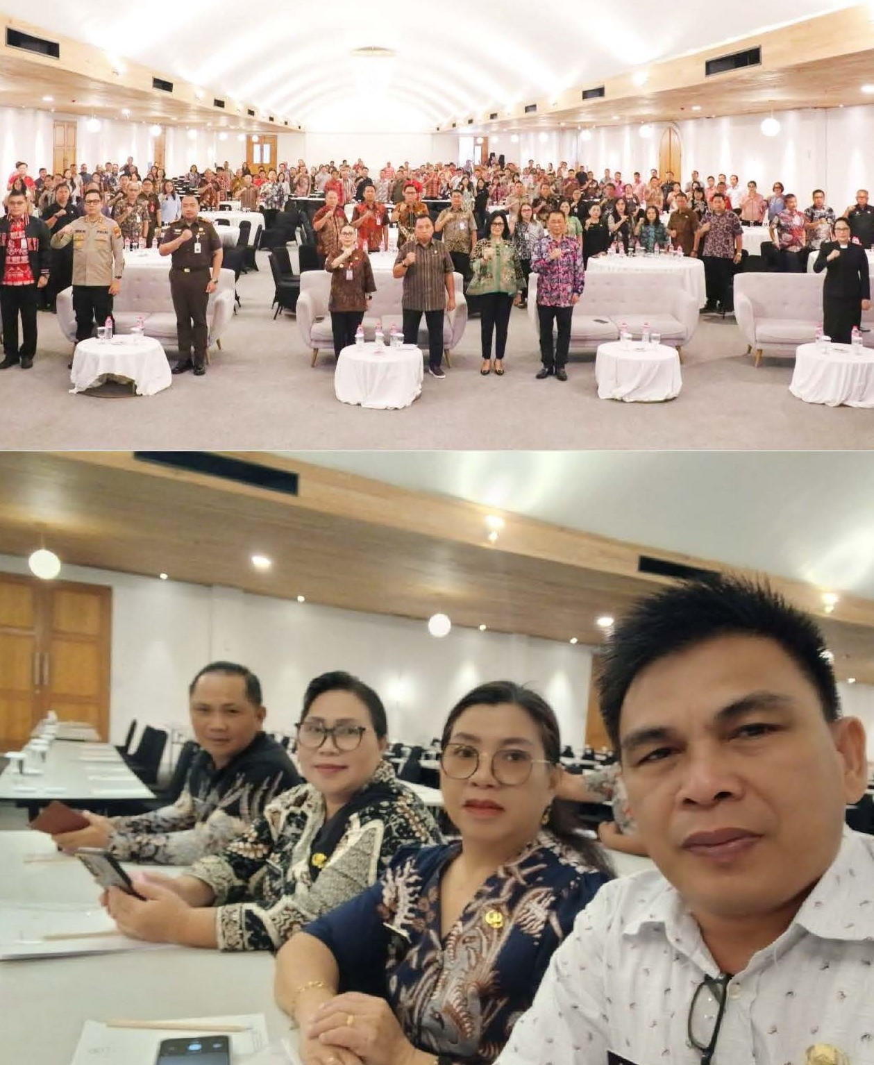 Hukum Tua Jeane Walewangko Hadiri Rakorwasda 2025