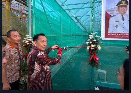 Dorong Ekspor Bunga, 9 Koptan Terima Screen House  