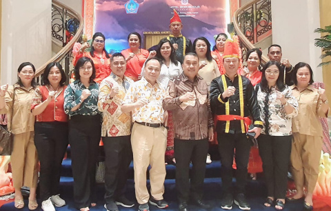 Micler Lakat Komandan SKPD ke Discover North Sulawesi