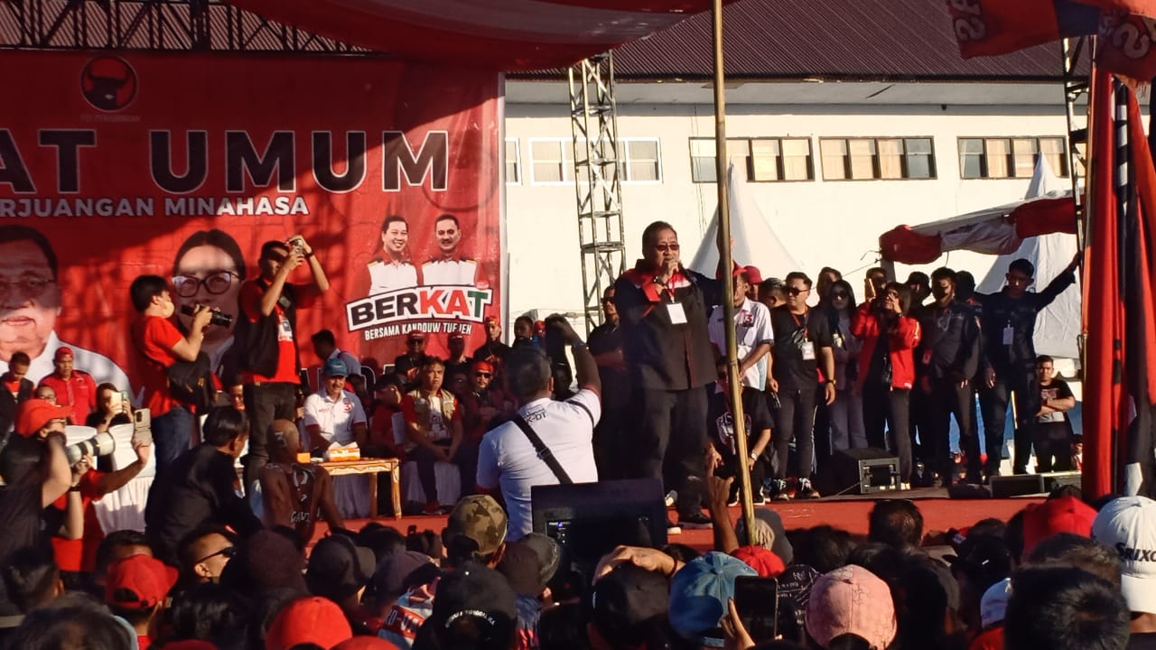 Kampanye Akbar Spektakuler, RD-Vasung Layak Pimpin Minahasa