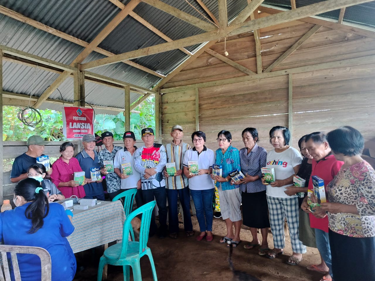 Dukung Program Pencegahan Stunting, Pemdes Tondei Kembali Gelar Posyandu