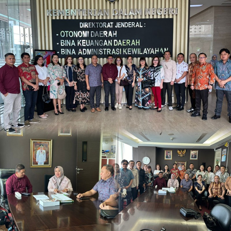 Masa Transisi, Pemkot dan Dekot Perkuat Sinergitas via Konsultasi di Kemendagri