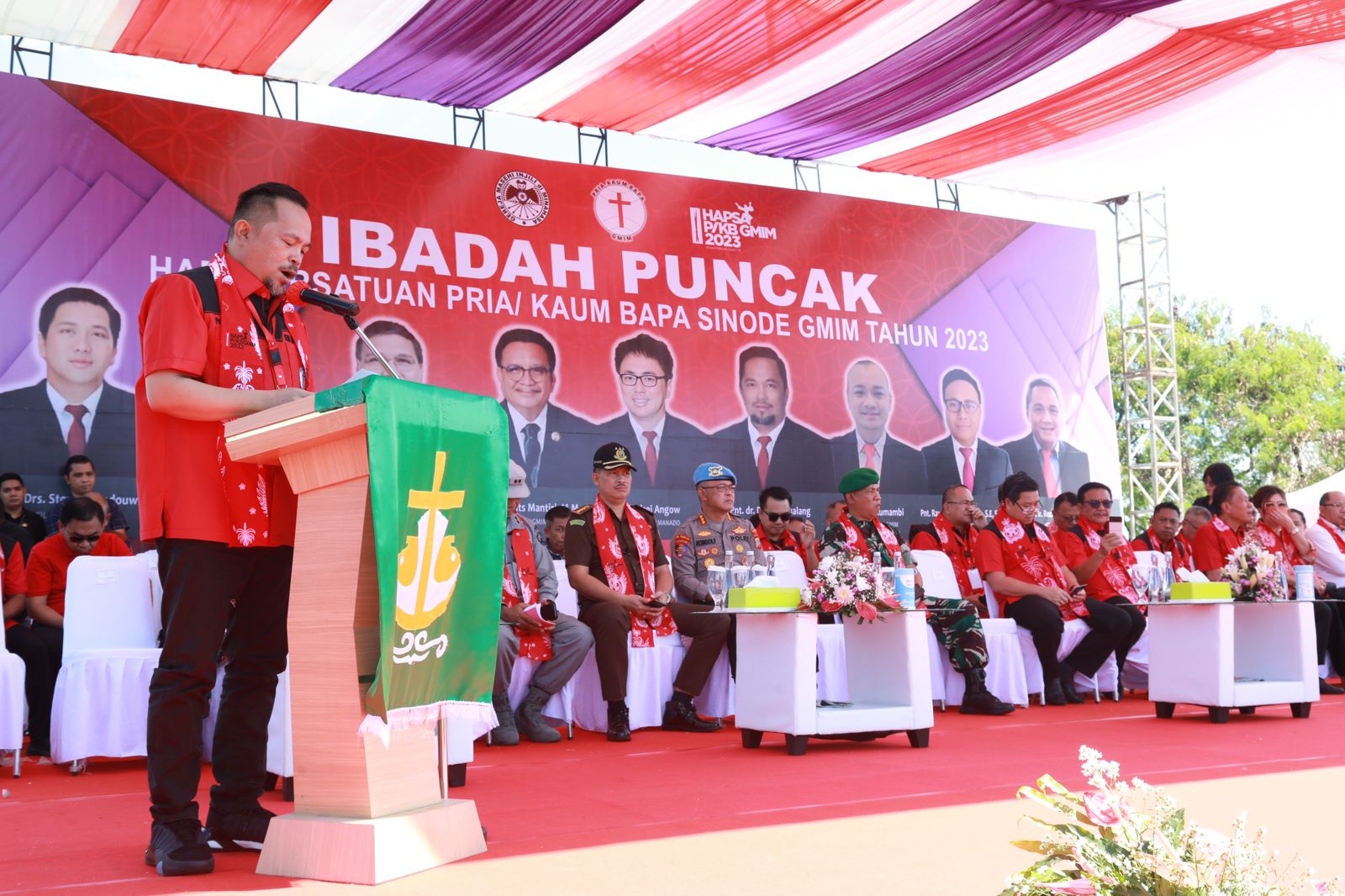 Hapsa P/KB GMIM Dibuka, Wawali Turut Hadir