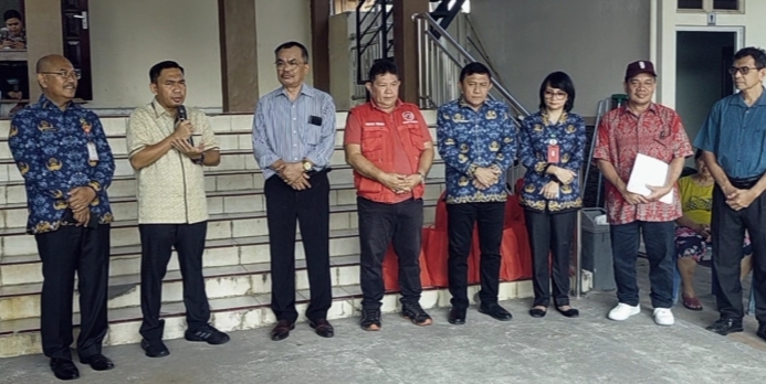 Pendeta Resort HKBP Sulut Doakan PJs Walikota Manado dan Pemerintah di Tingkulu