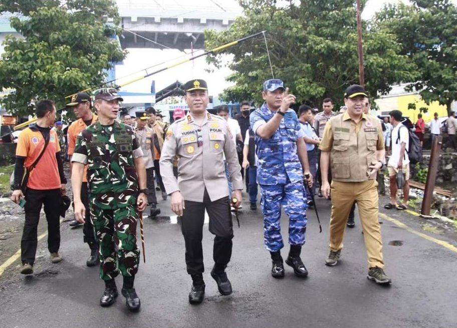 Dipimpin Wagub Kandouw, Forkopimda Sulut Bertolak ke Tagulandang