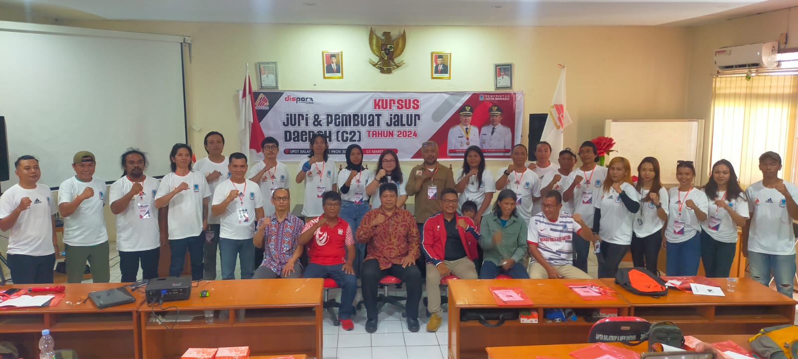 Dispora Manado dan FPTI Gelar Kursus Juri dan Pembuat Jalur C2, Instruktur Dunia Asal Manado Hadir