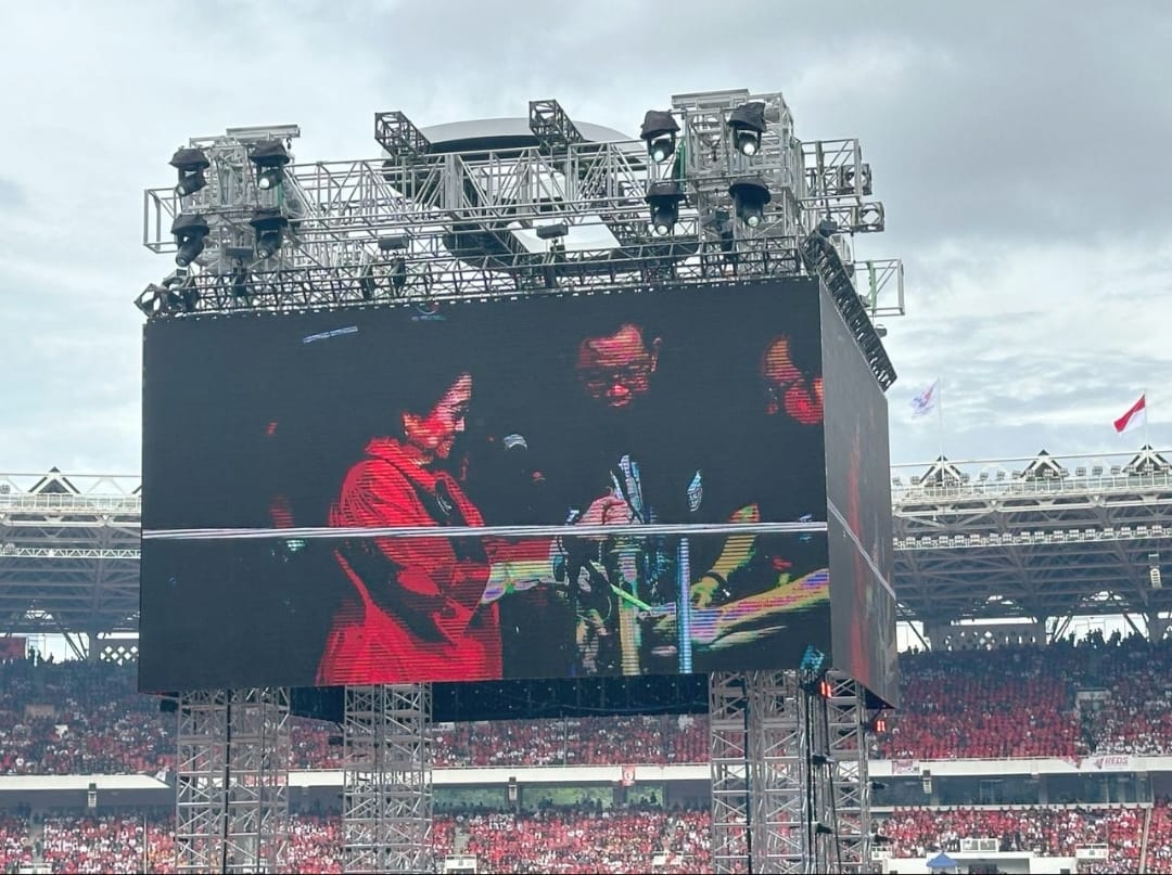 Pukul Tetengkoren, Megawati Buka Kampanye GaMa di GBK, Olly: Budaya Minahasa Untuk Tatap Kemenangan