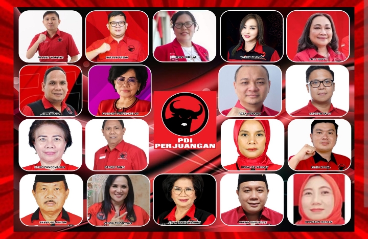 Target PDI Perjuangan ke DPRD Manado Berpotensi Terlampaui, Menuju 18 Kursi