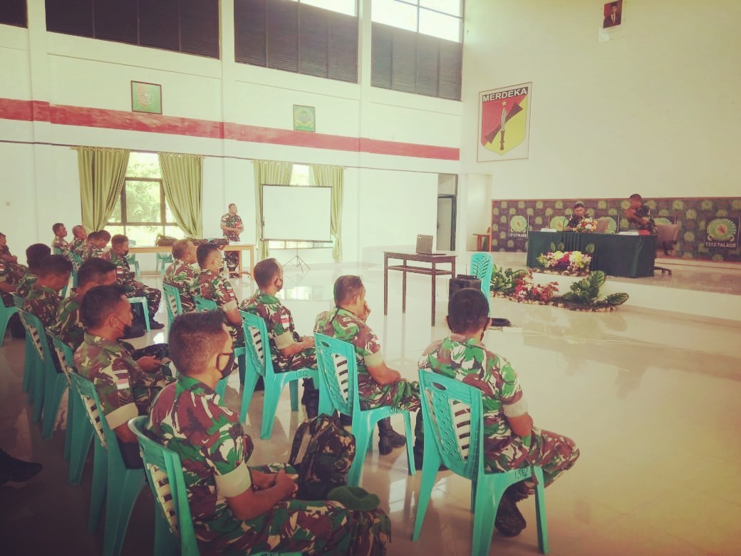 Kodim 1312/Talaud Gelar Rapat Primkopad Kartika Porodisa