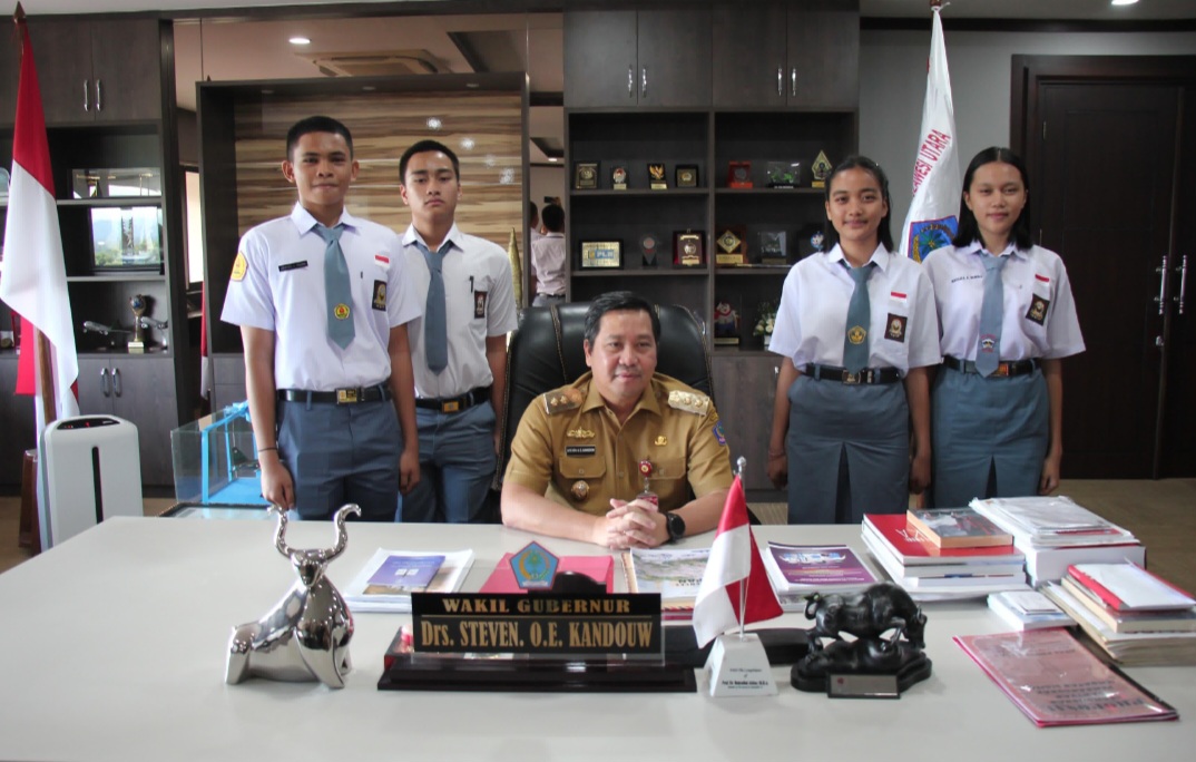 Wagub Kandouw Dukung Penuh Perwakilan Calon Paskibraka Nasional dari Sulut