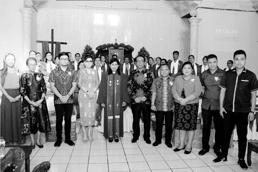 Tetty dan AJP Hadiri Pengucapan Buah di Likupang