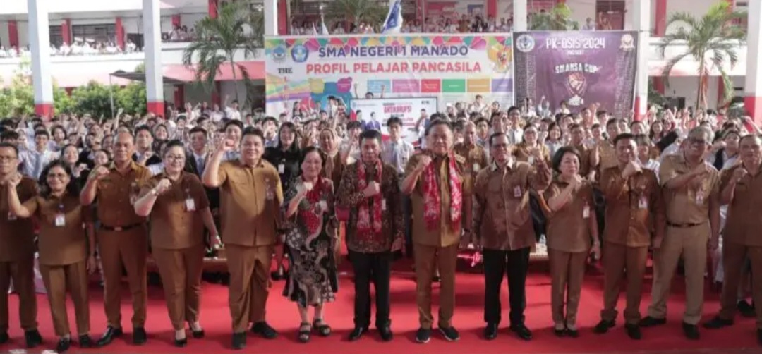 Ketua KPK Bernostalgia Dengan Gubernur Olly