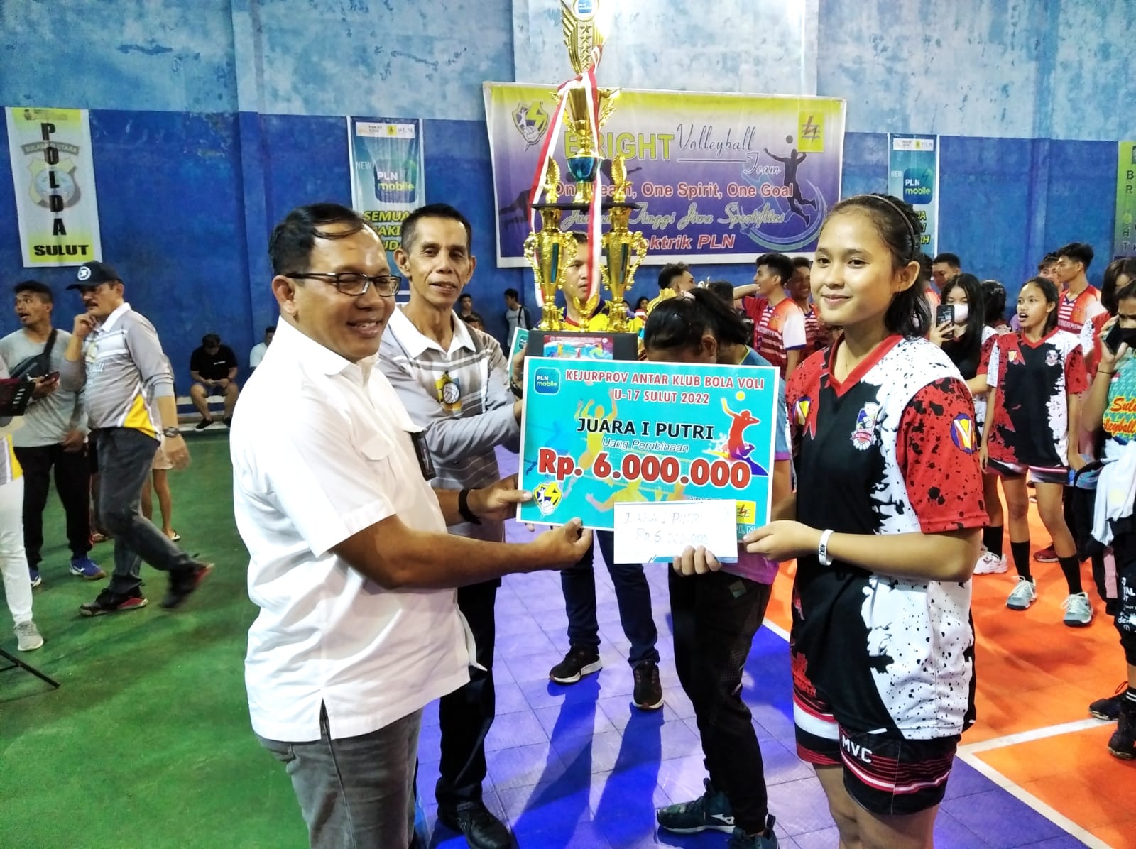 Tengku Langi Bersyukur, Putri New Mapalus Juara U-17 se-Sulut 2022