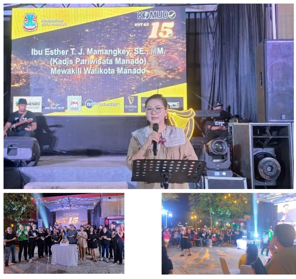 Semarak HUT Komudo ke-15, Pemkot Lewat Dinas Pariwisata Manado Beri Apresiasi dan Ajak  Bersinergi