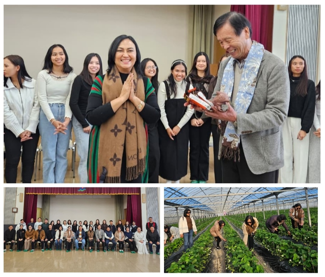 Ketua TP-PKK Anik Fitri Wandriani Jumpai Naker SMK Asal Sulut di Jepang