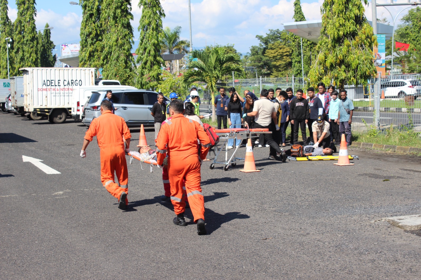 Angkasa Pura I Gelar Simulasi PKD: Mulai dari Demonstrasi, Kebakaran Cargo Hingga Ancaman Bom