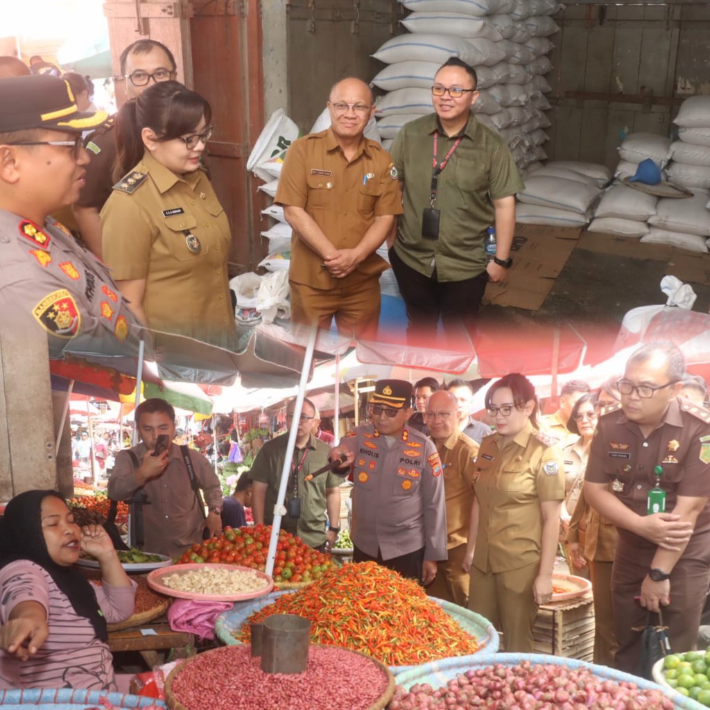 Wawali Tomohon Lakukan Sidak Pasar Wilken Jelang TIFF dan Hari Pengucapan Syukur