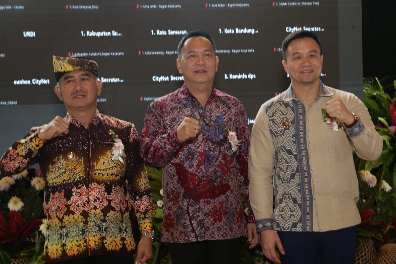 Wali Kota Tomohon Caroll Senduk Terpilih Sebagai Presiden Citynet NCI 2025-2029