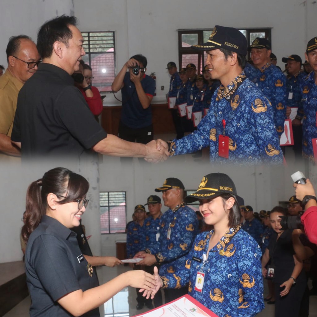 Serahkan SK PPPK kepada Pegawai Terpilih Wali Kota Caroll Tekankan Pentingnya Kerja Sama dalam Pelayanan Publik