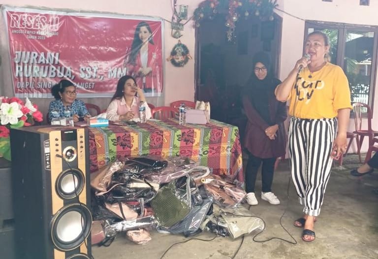 Jurani Rurubua Reses di Kompleks Perumahan Tamara, Bantu Kesehatan Warga
