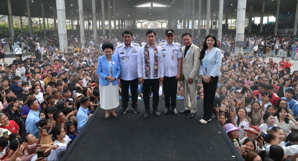 Wapres Gibran Serukan Pesan Kerukunan di Perkemahan Pemuda-Remaja GPdI Sulut