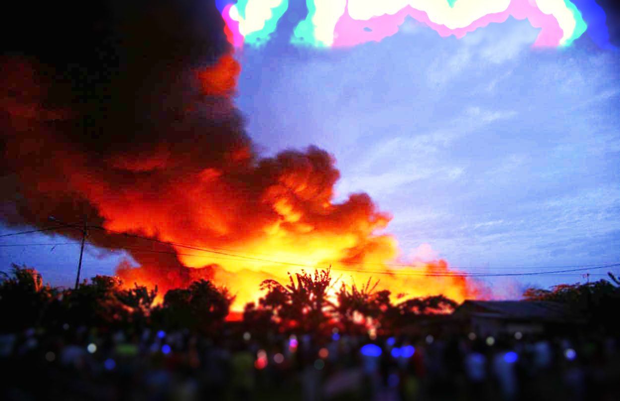 Bencana Kebakaran Intip Wilayah Sitaro 