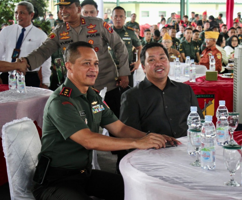Hadiri HUT Kodam XIII/Merdeka, Wagub Kandouw: Kodam Bantu Seluruh Spektrum Persoalan di Sulut