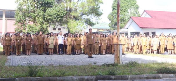 Apel Kerja Jajaran Dibuka Masna Pioh
