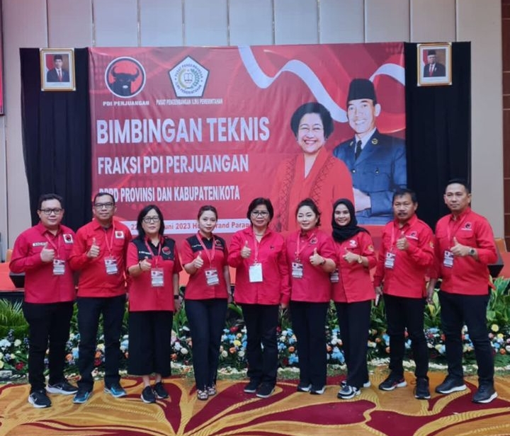10 Anggota DPRD Manado Fraksi PDIP Ikut Bimtek di Jakarta 