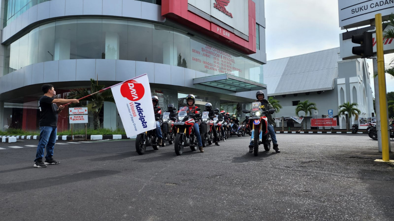 DAW Gelar Honda CB150X Urban Explorer Touring hingga Honda Bikers Adventure Camp