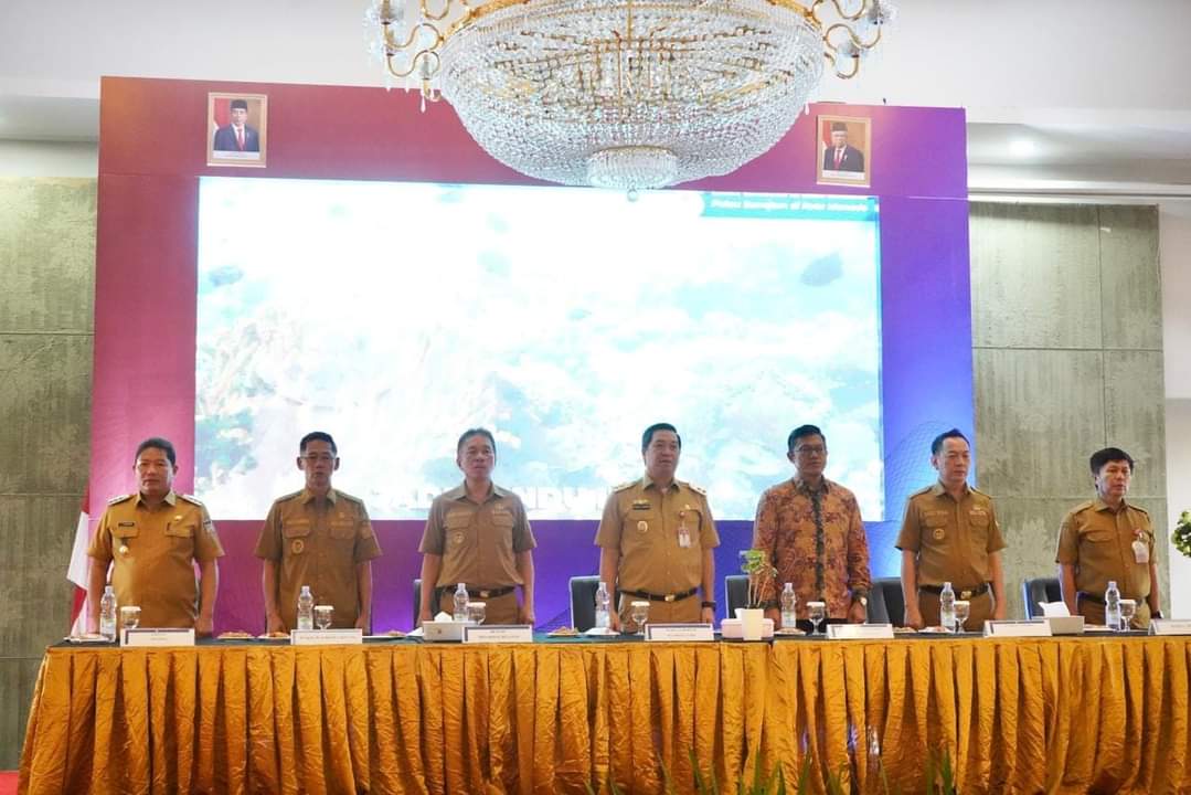 Dibuka Wagub Sulut, Bupati FDW Hadiri High Level Meeting TPID, TP2DD dan GNPIP di Hotel Sutan Raja Amurang