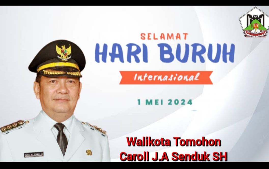  Pemkot Tomohon Peringati Hari Buruh dengan Komitmen Peningkatan Kesejahteraan Pekerja