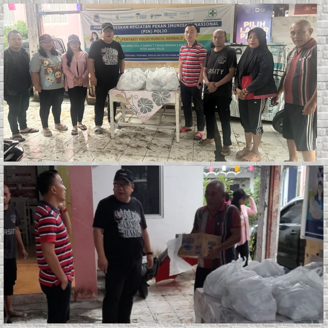 Warga Terdampak Bencana Alam di Manado, Discapil dan Kominfo Salurkan Bantuan