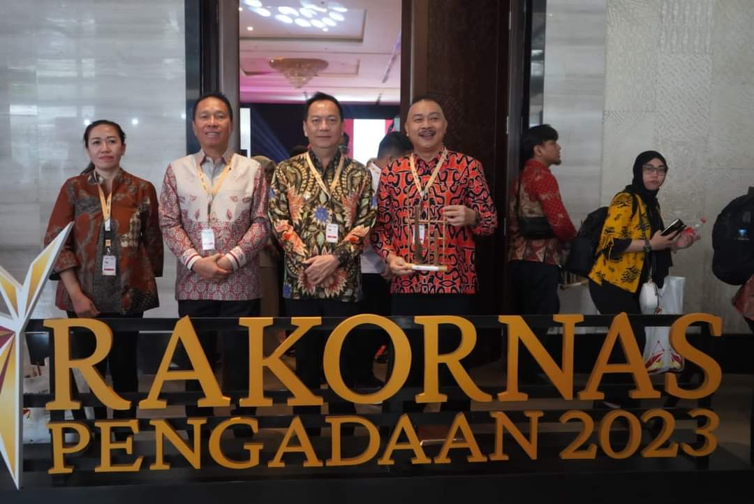 Bupati FDW Hadiri Rakornas Pengadaan Barang/Jasa Pemerintah Tahun 2023 di Jakarta